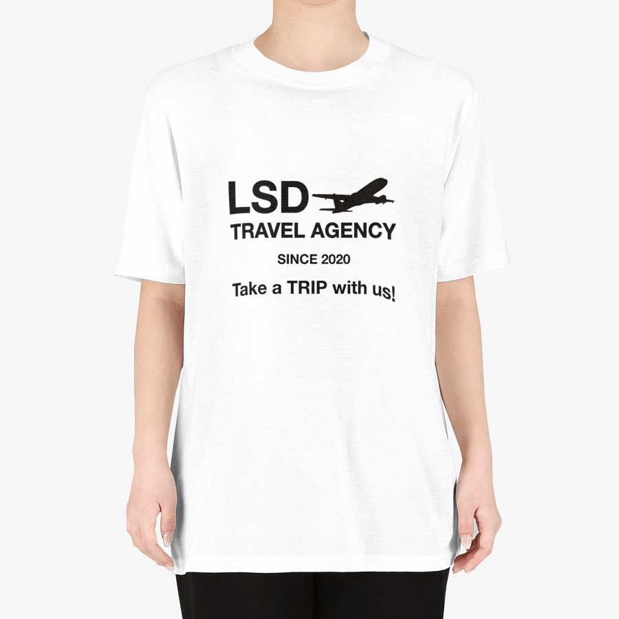 LSD TRAVEL AGENCY TSHIRTS, MARPPLESHOP GOODS