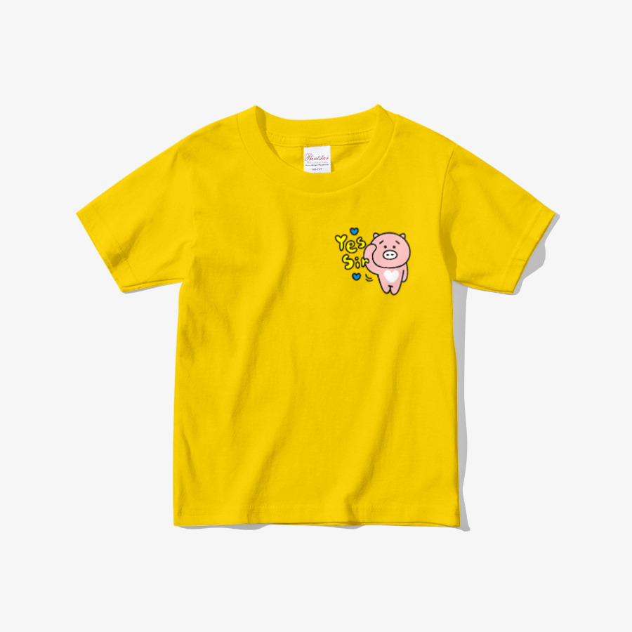 하트피그 유아동 여름 반팔 티셔츠, 마플샵 굿즈