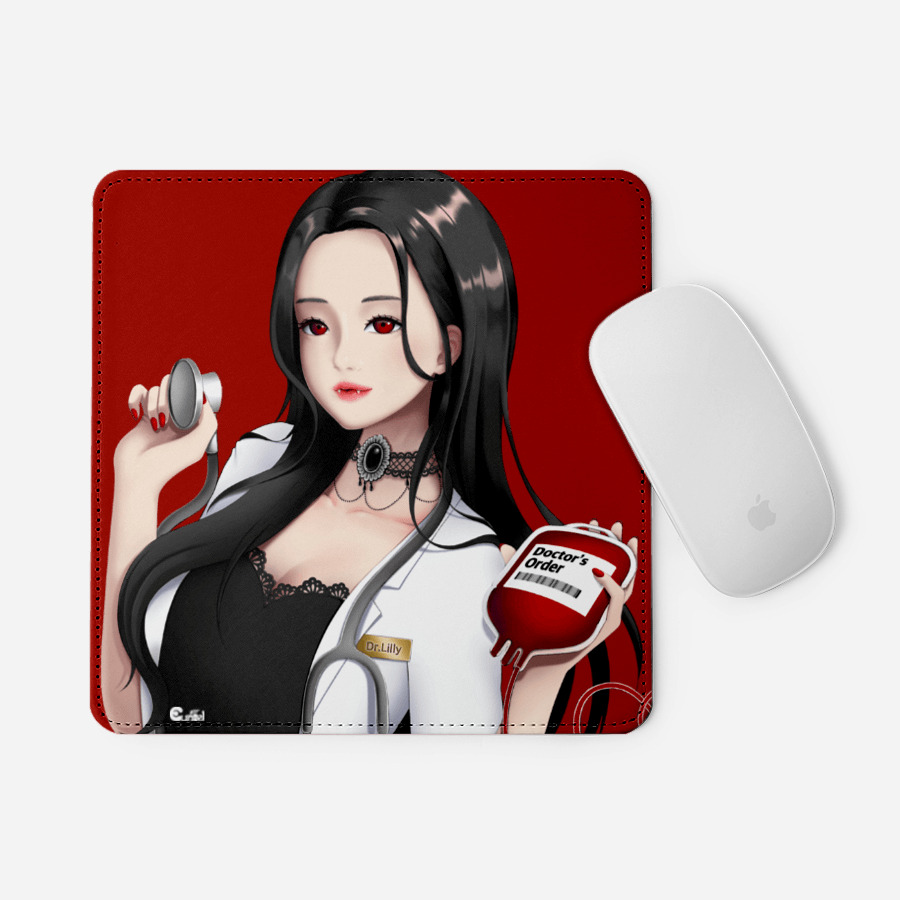 DrLilly Square Mousepad , MARPPLESHOP GOODS