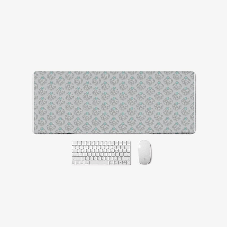 Purist Blue Keyboard Switch DeskPad, MARPPLESHOP GOODS