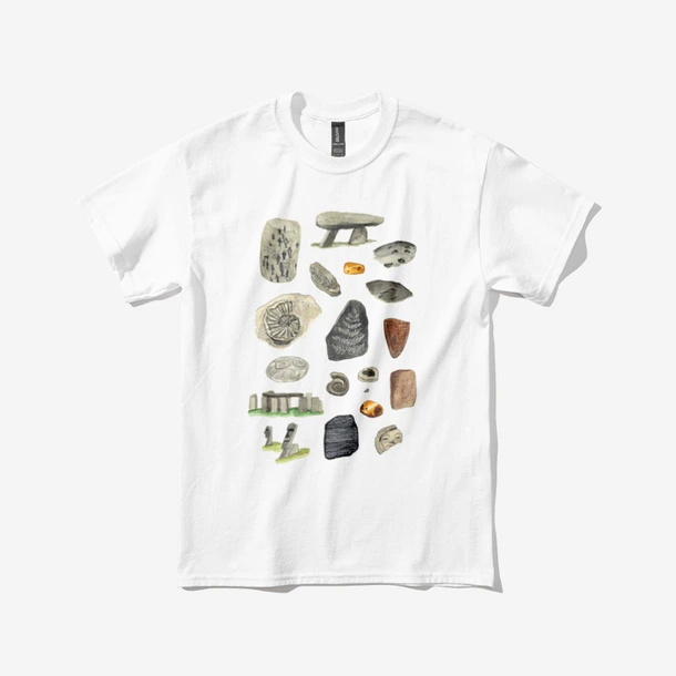 화석, 고인돌 티셔츠