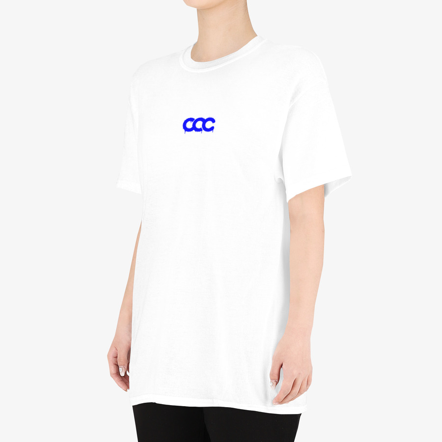 CCC Small Logo T shirt_White, MARPPLESHOP GOODS