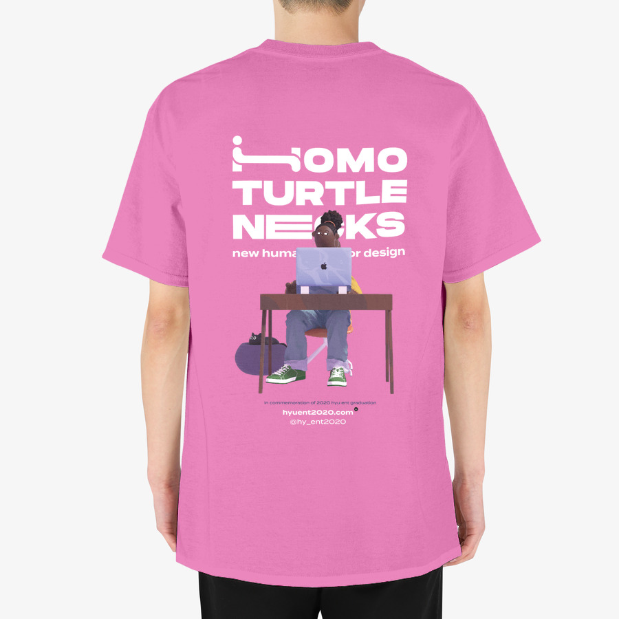 homoturtlenecks T shirts pink, MARPPLESHOP GOODS