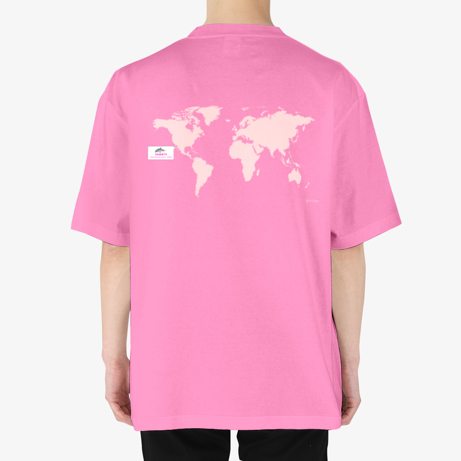 Vaquita porpoise world map T shirts, MARPPLESHOP GOODS