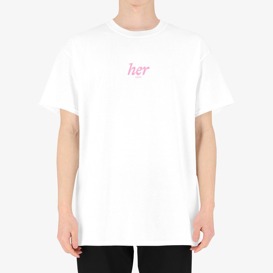 ADOY ‘her’ Tshirt, 마플샵 굿즈