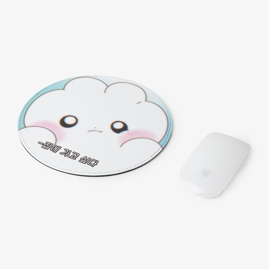I want to go home a mouse pad, MARPPLESHOP GOODS