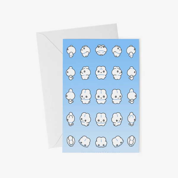 아코, 아이콩 Sticker, Bingle snow rabbit