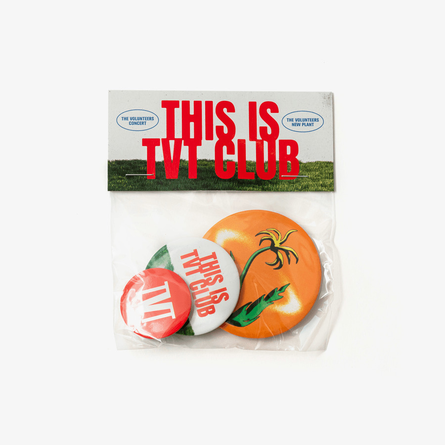 This is TVT Club Pin Badge 3types SET, MARPPLESHOP GOODS