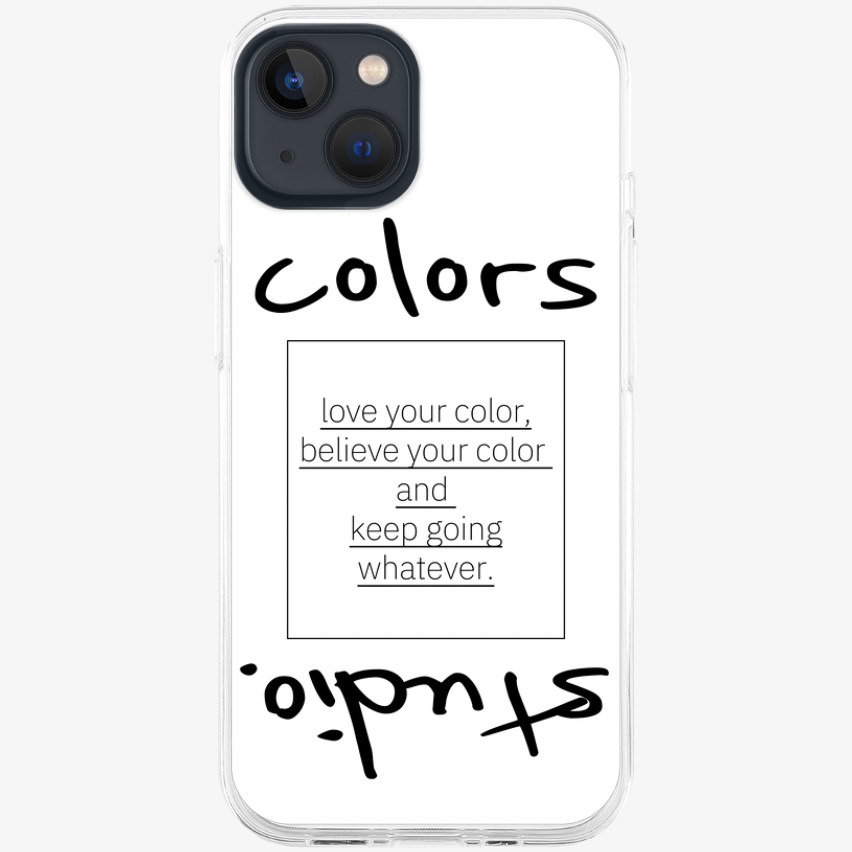 colors slogan case, 마플샵 굿즈