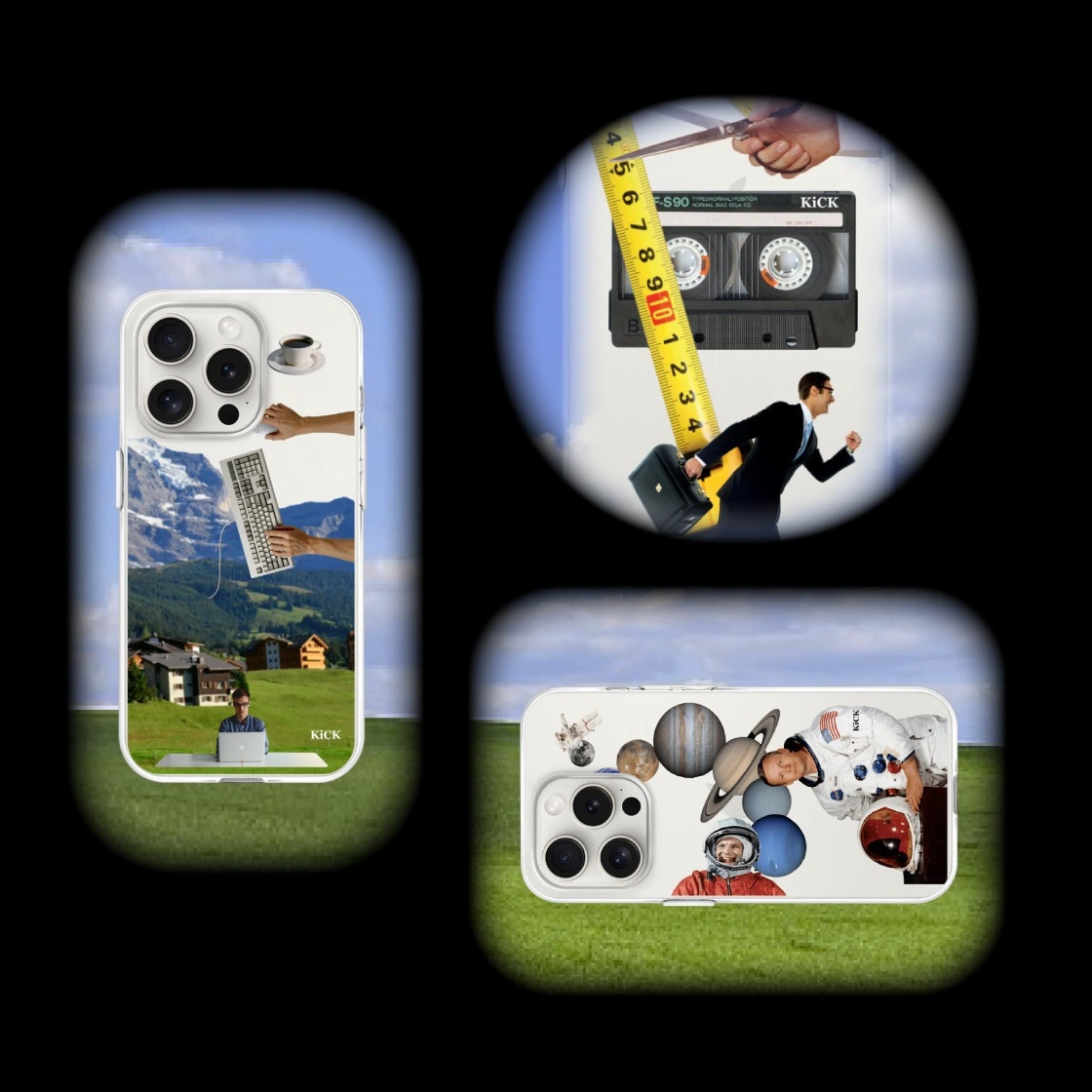 click jelly case, mm jelly case, great leap jelly case, 아이폰 15 PRO 젤리케이스 (투명)