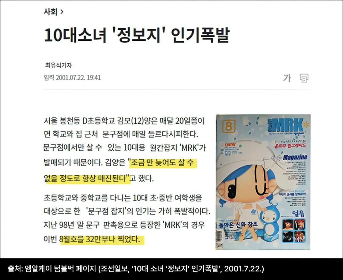 엠알케이, MRK, 레트로