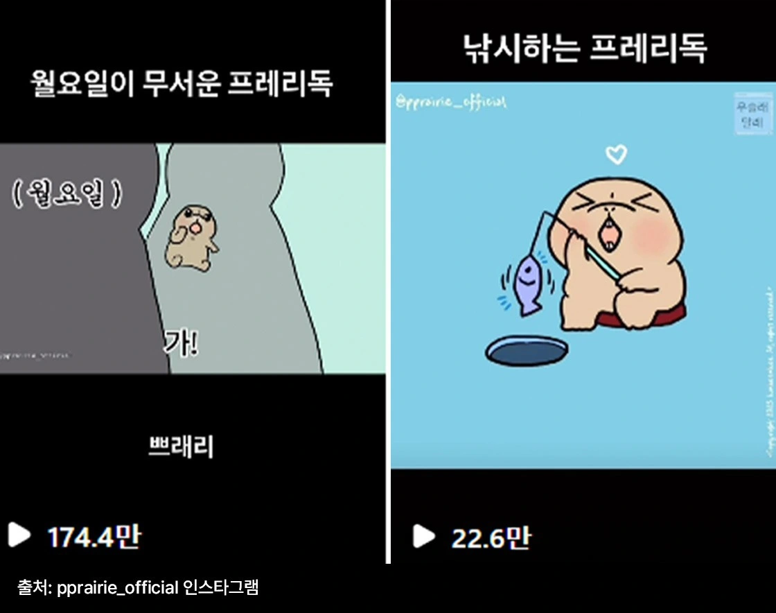 쁘래리, 놀고싶어, 릴스 트렌드