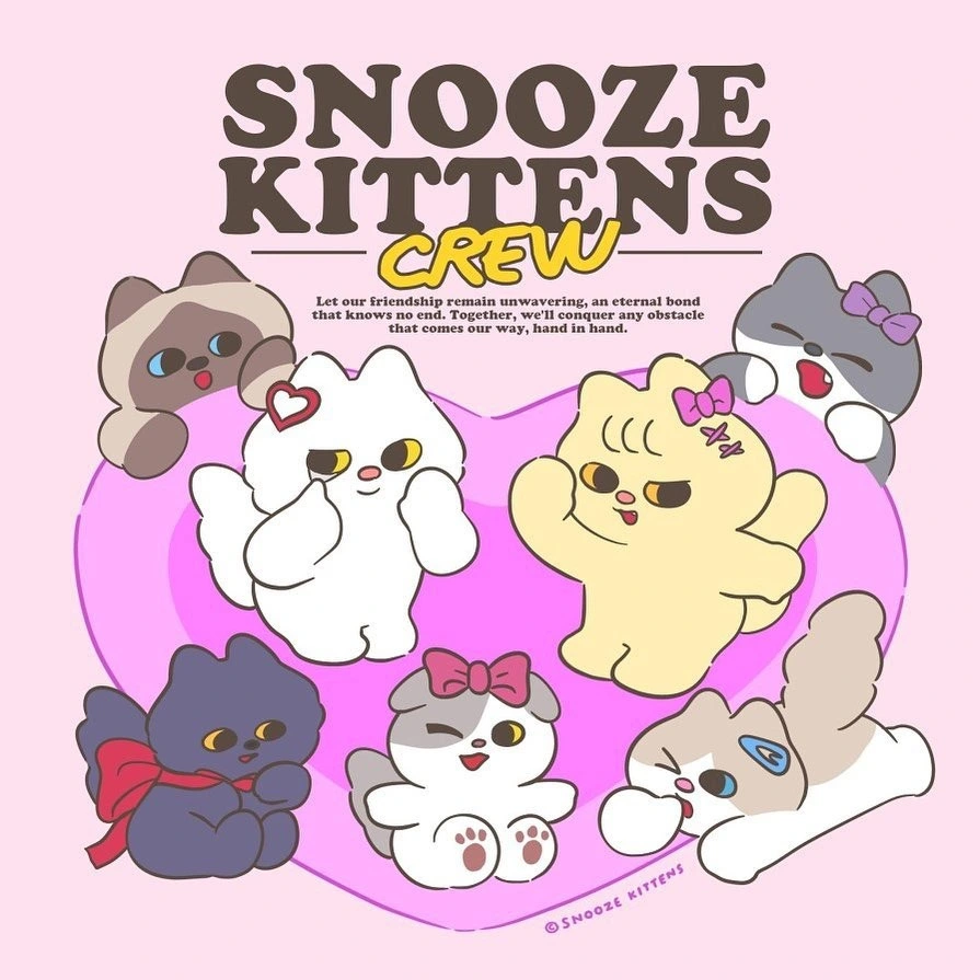 스누즈키튼즈, 고양이, 집사, 고양이캐릭터, 고양이굿즈
