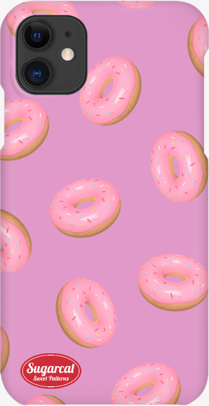 Donut Pink Sweet Patterns, MARPPLESHOP GOODS