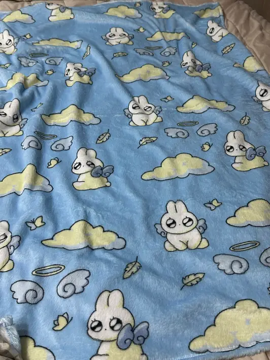 縦起毛ブランケット（M） 70x100cm 購入 제작 후기 貢献していますが、画面より色が少し濃いようです。 - 마플 리얼 후기 