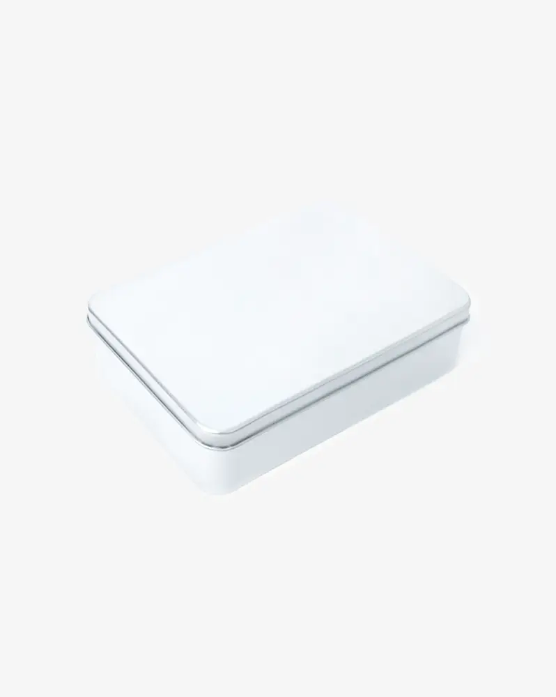 White Tin Box (Medium)