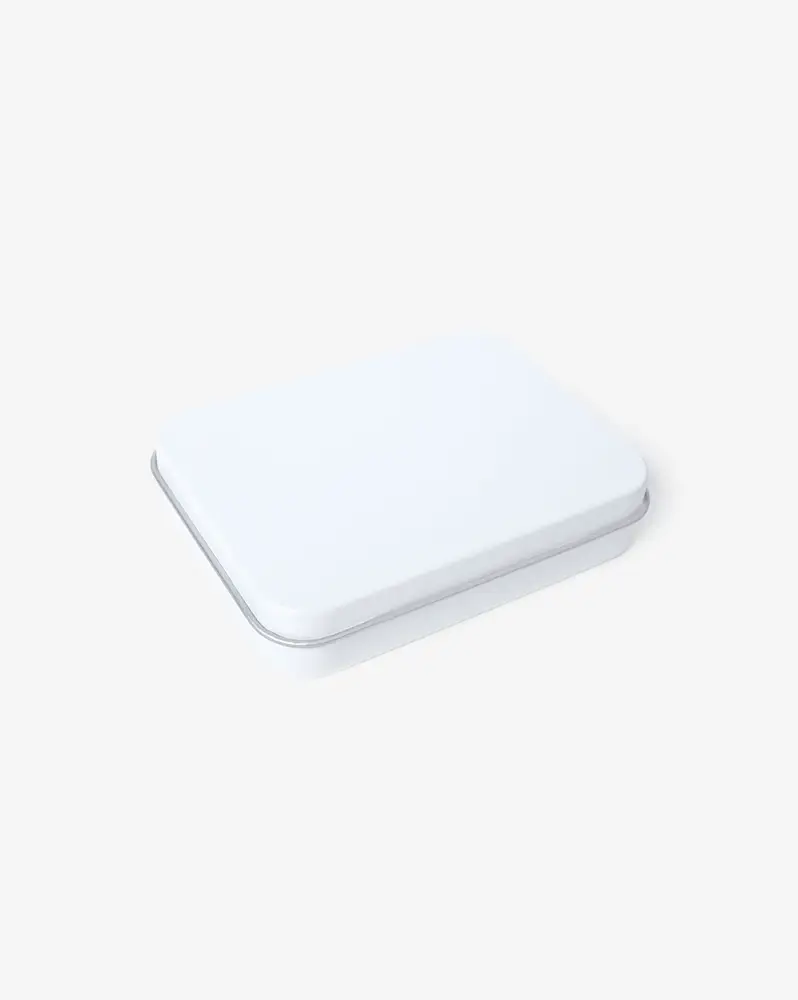 White Tin Box (Small)
