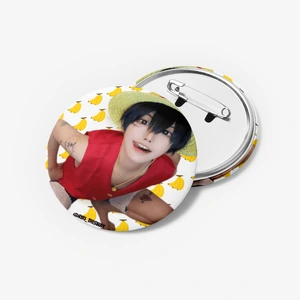 Luffy cosplay canbadge's product review thumbnail image