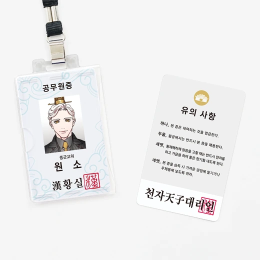 삼국지톡 , Yuan Shao ID Card