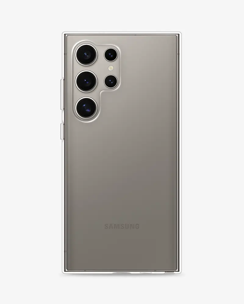 Galaxy S24 Ultra Clear Soft TPU Case