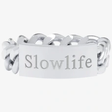 Slowco Accessories, Surgical Steel Chain Ring 