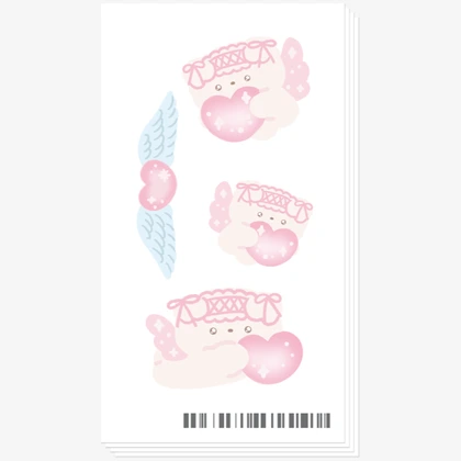 모모링 Goods, Tattoo sticker (2x3.5) (4 pieces)