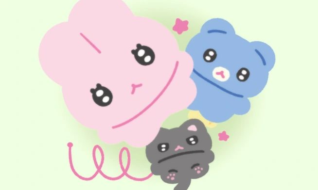 Draw something cute... Maybe not♡, A complete collection of creator Ako’s cute animal friends!