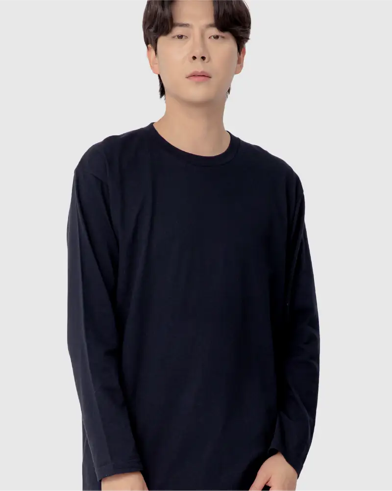 17수 라운드 긴팔