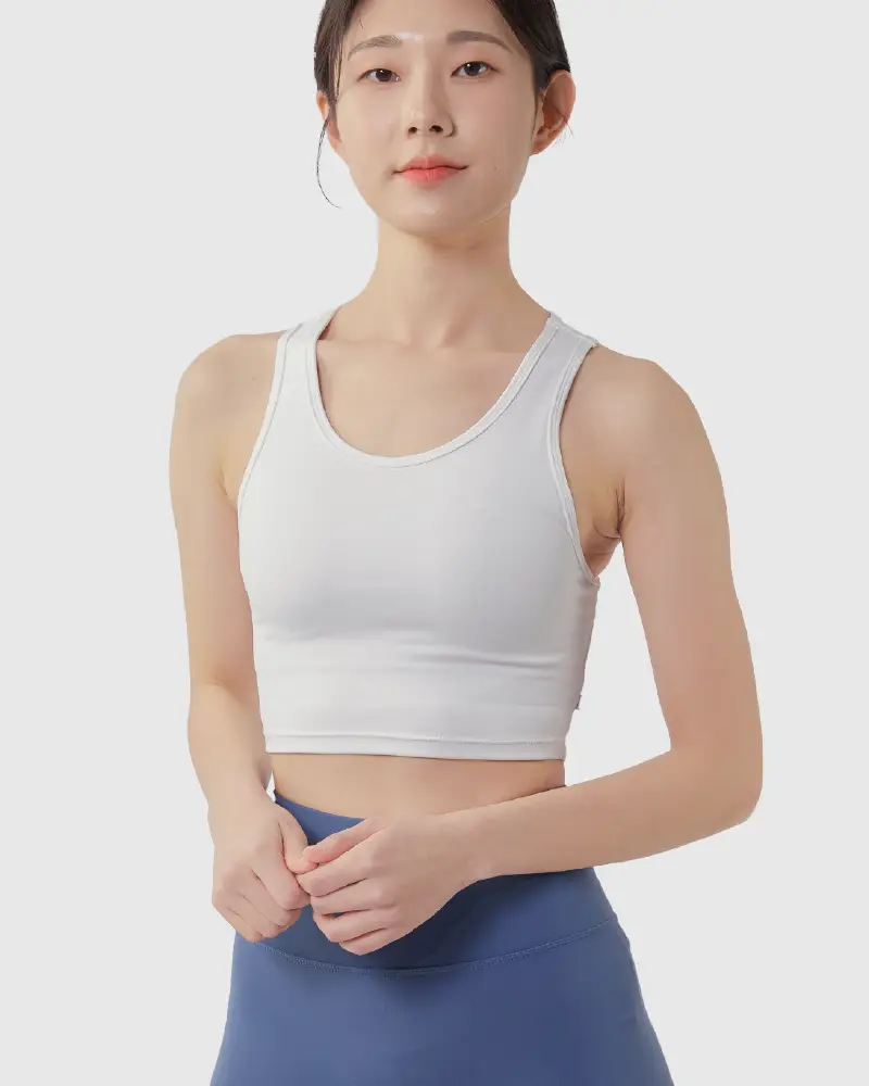 딥 라운드 백 크롭탑