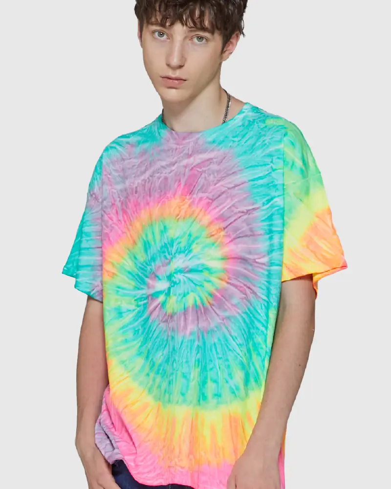 Tie Dye T-Shirt Minty Rainbow