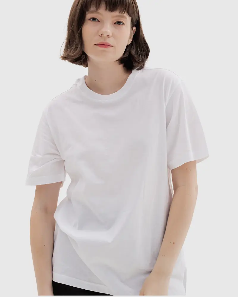 Signature Round Short Sleeve T-Shirt (Big Size)