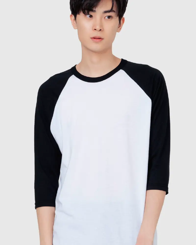 AmericanApparel Adult 3/5 Sleeve Raglan T-shirt