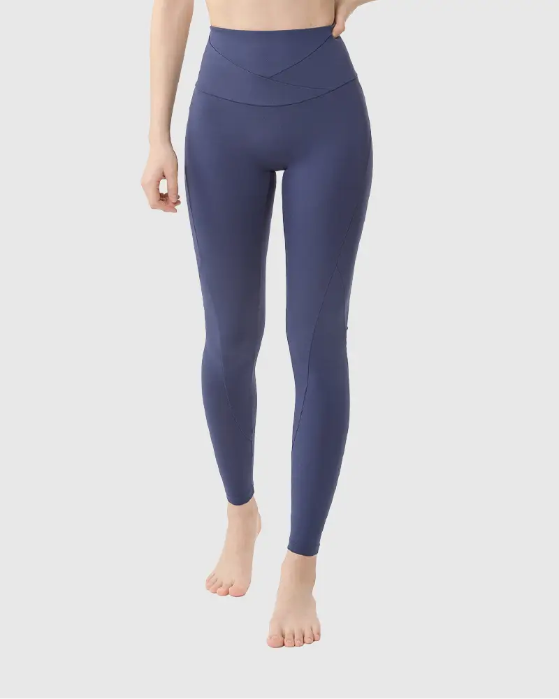 하이텐션 절개라인 9부 레깅스