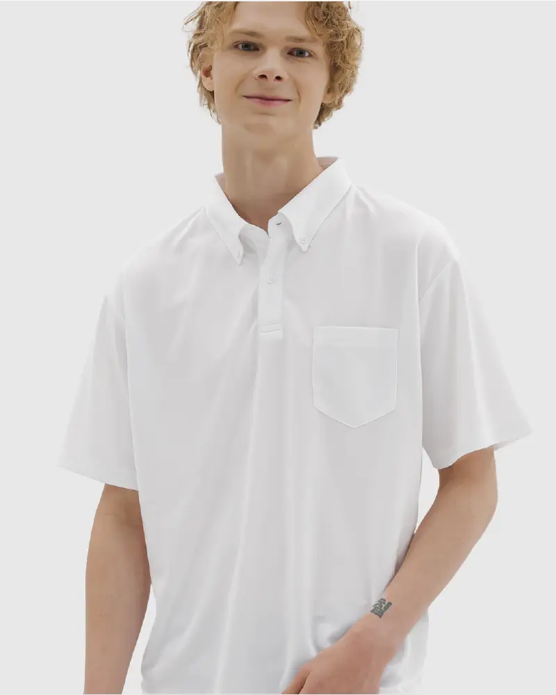 ButtonDown Adult Pocket Polo Shirt