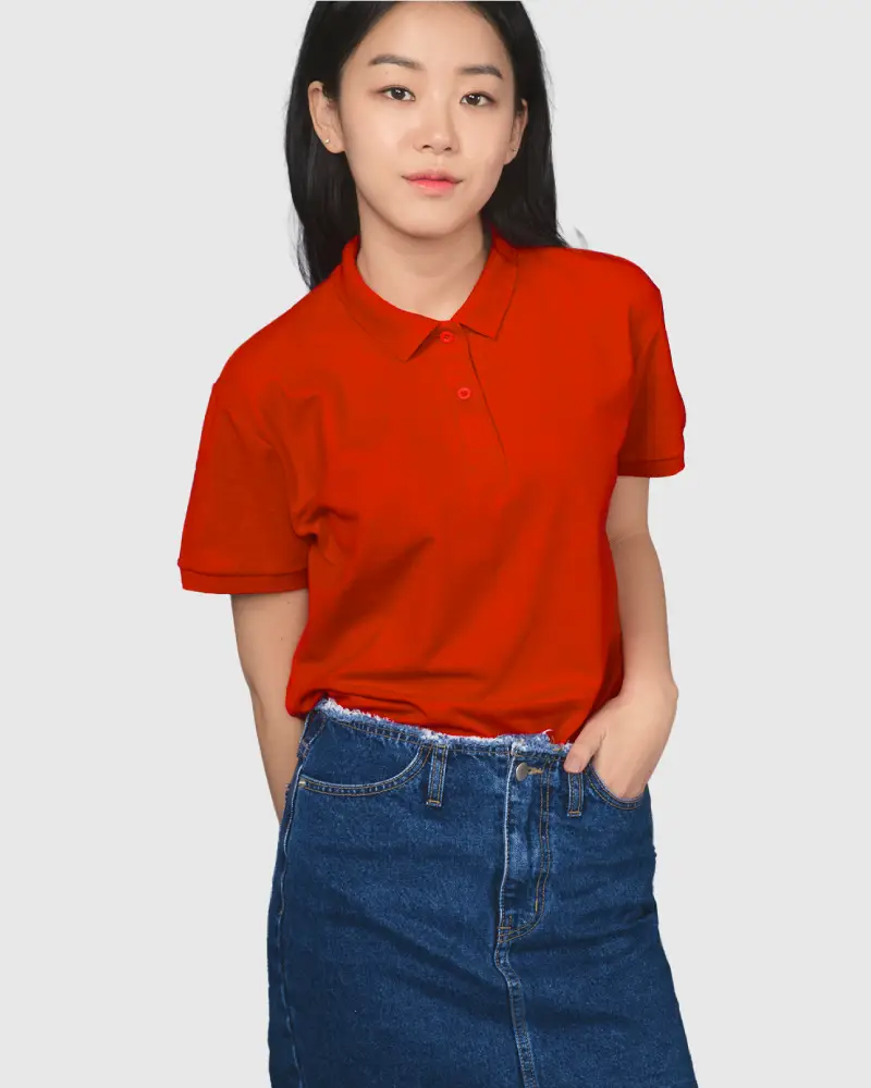 73800 여성 슬림 PK 티셔츠