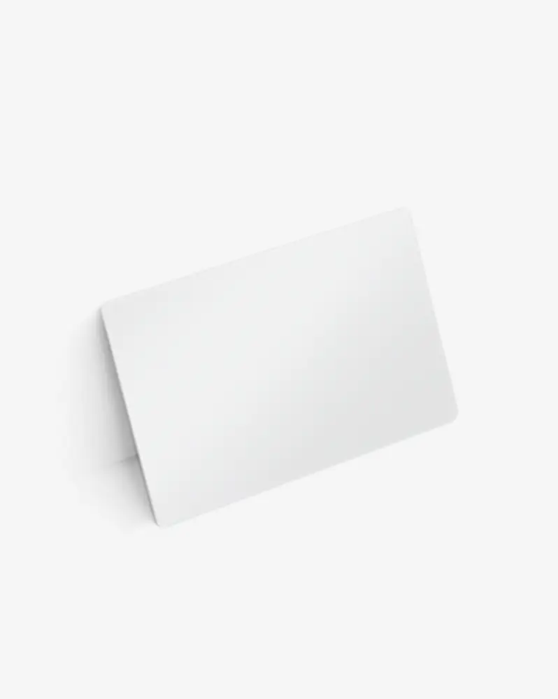 Horizontal Metallic Photocard