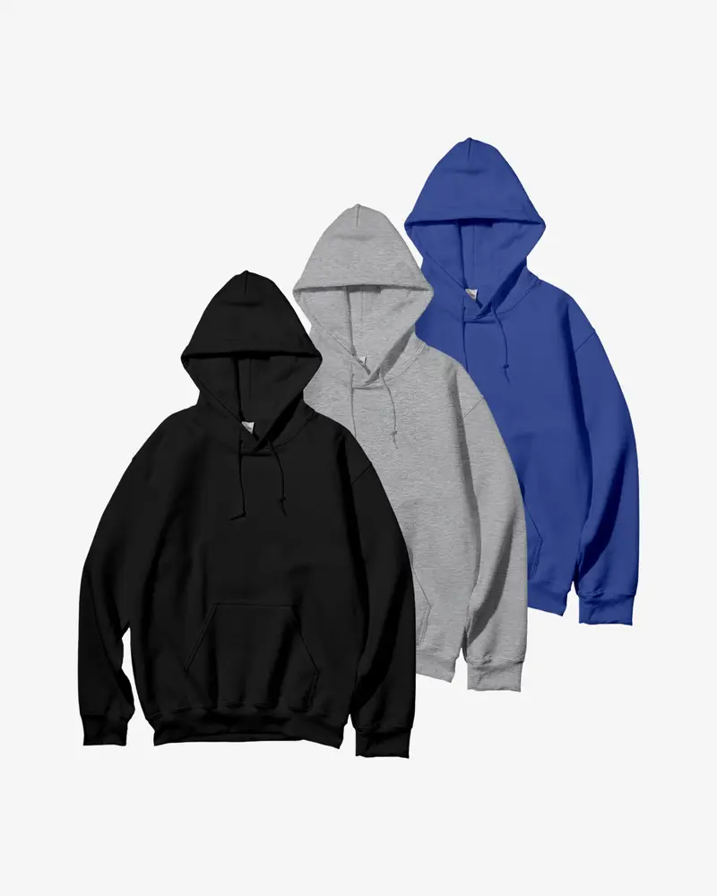 DryBlend 12500 Adult Hoodie (Fleece)