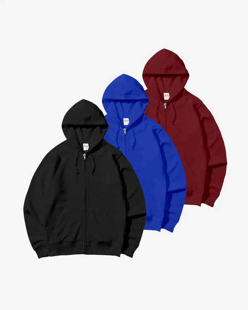 LightBlend Adult Full Zip Hoodie