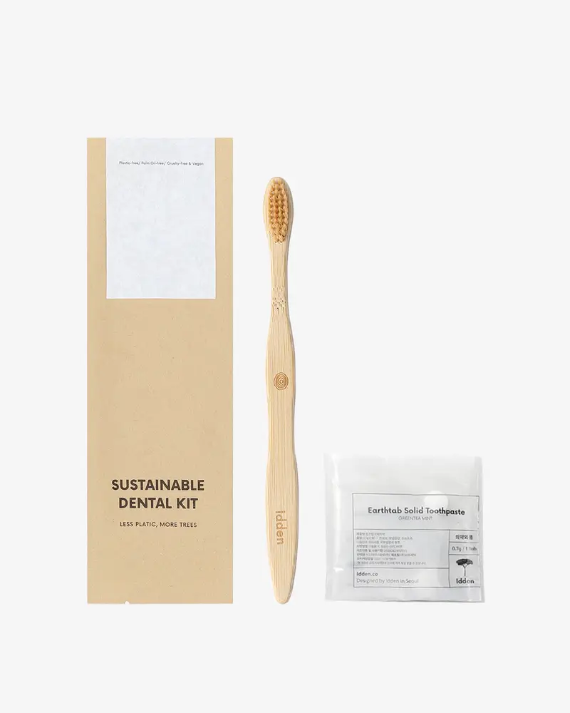 Zero Plastic Toothbrush Set
