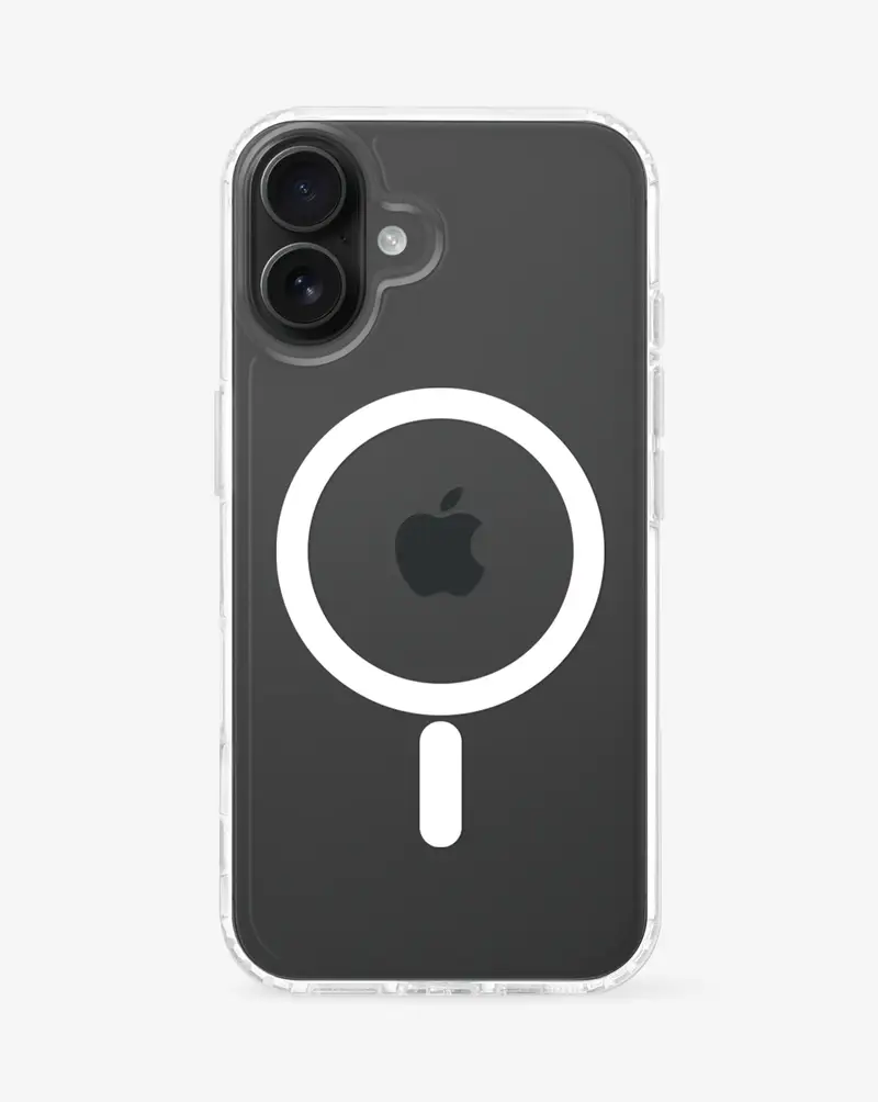 iPhone 16 Plus MagSafe Gel Hard Case (Clear)