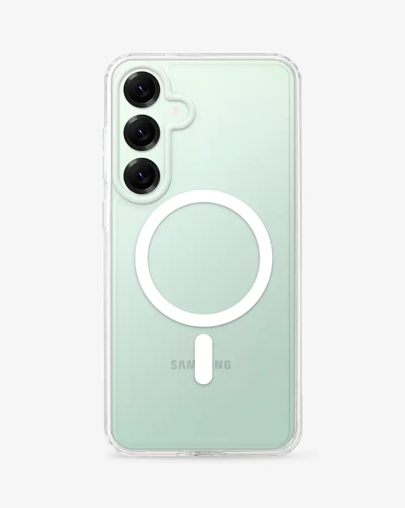 Galaxy S25 Plus MagSafe Gel Hard Case (Clear)