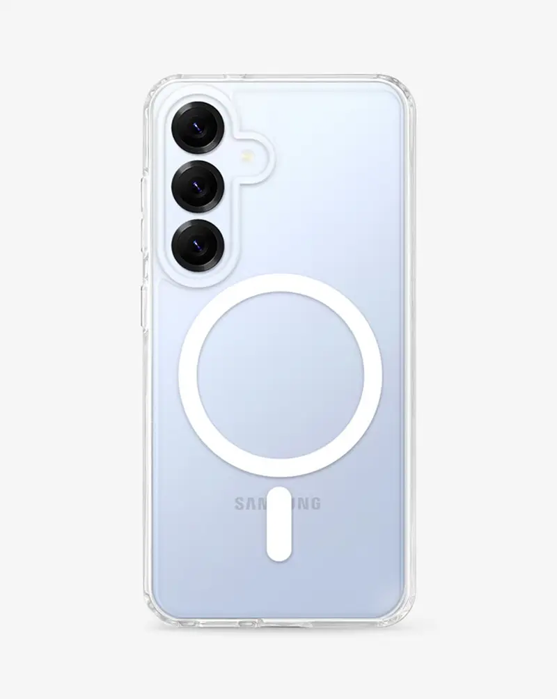 Galaxy S25 MagSafe Gel Hard Case (Clear)