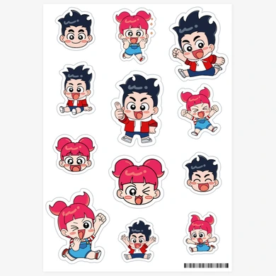 탁주 쪼꼬 , Custom Design Stickers