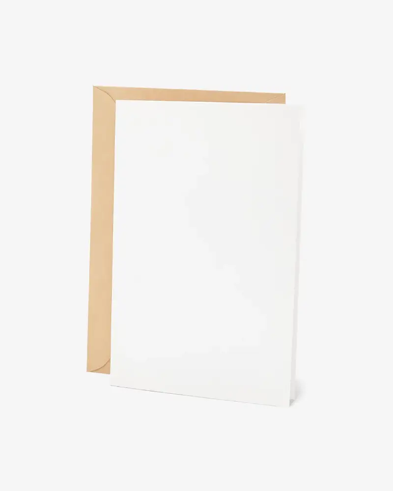 Standard Folded Card (Horizontal)