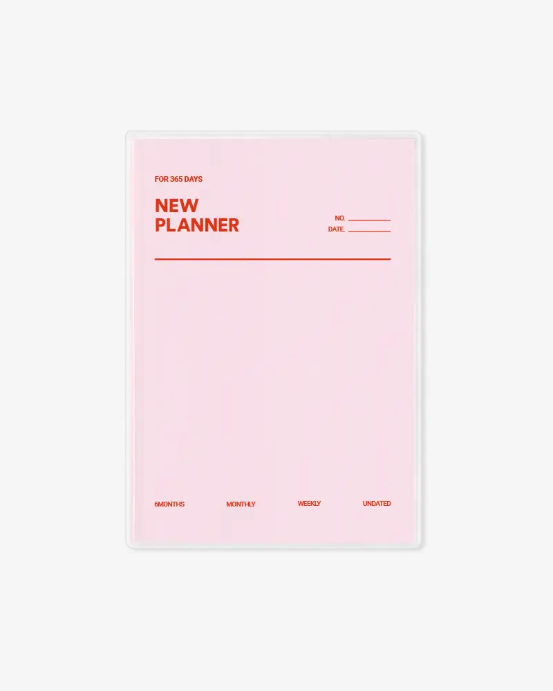 PVC 커버 다이어리