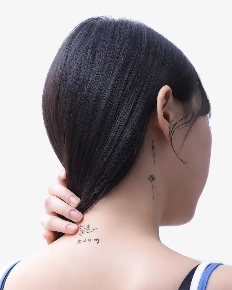 Tattoo sticker (2x3.5) (4 pieces)