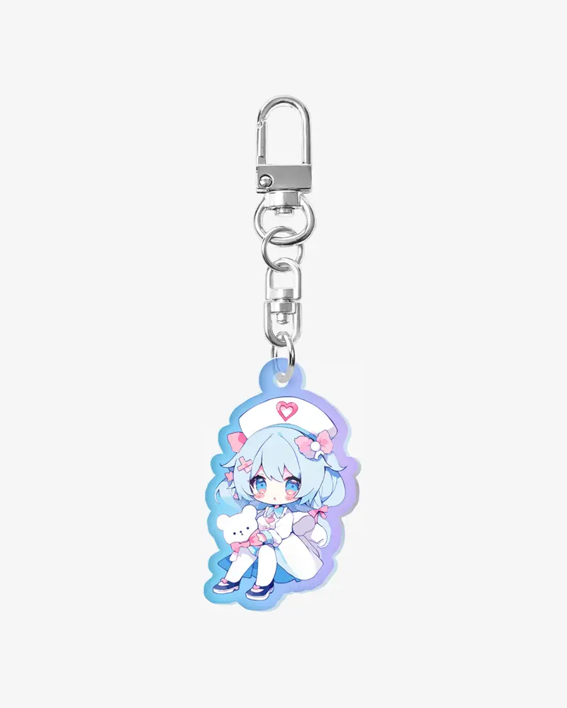 Custom Acrylic Key Ring (Aurora)