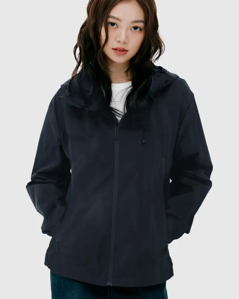후드 바람막이 자켓