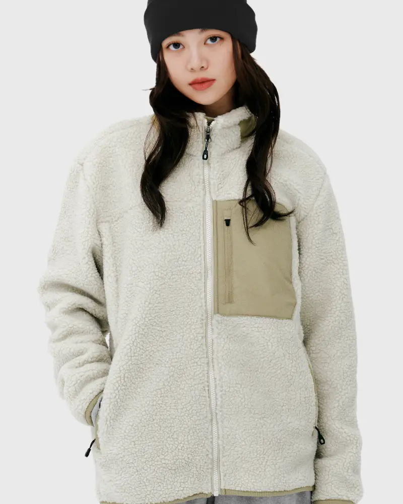 헤비 플리스 자켓