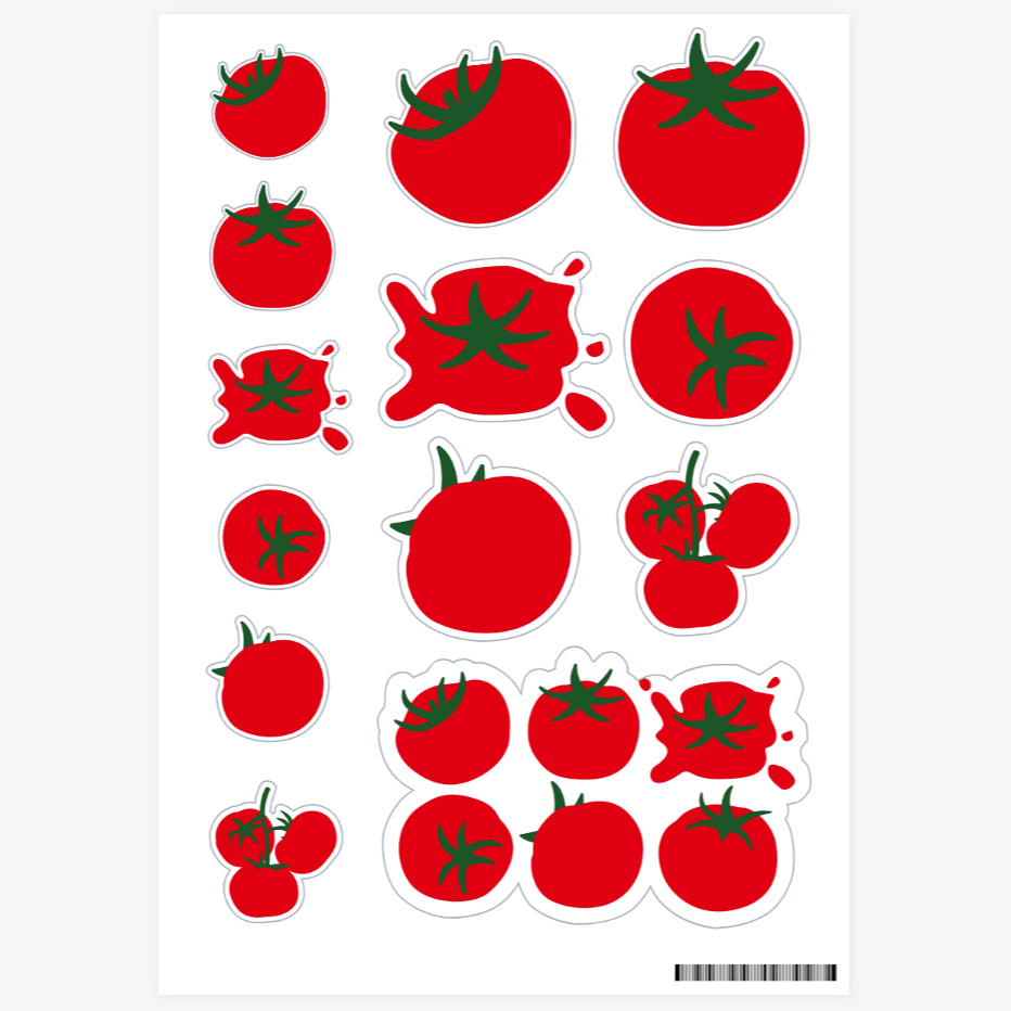 Tomato Sticker, MARPPLESHOP GOODS